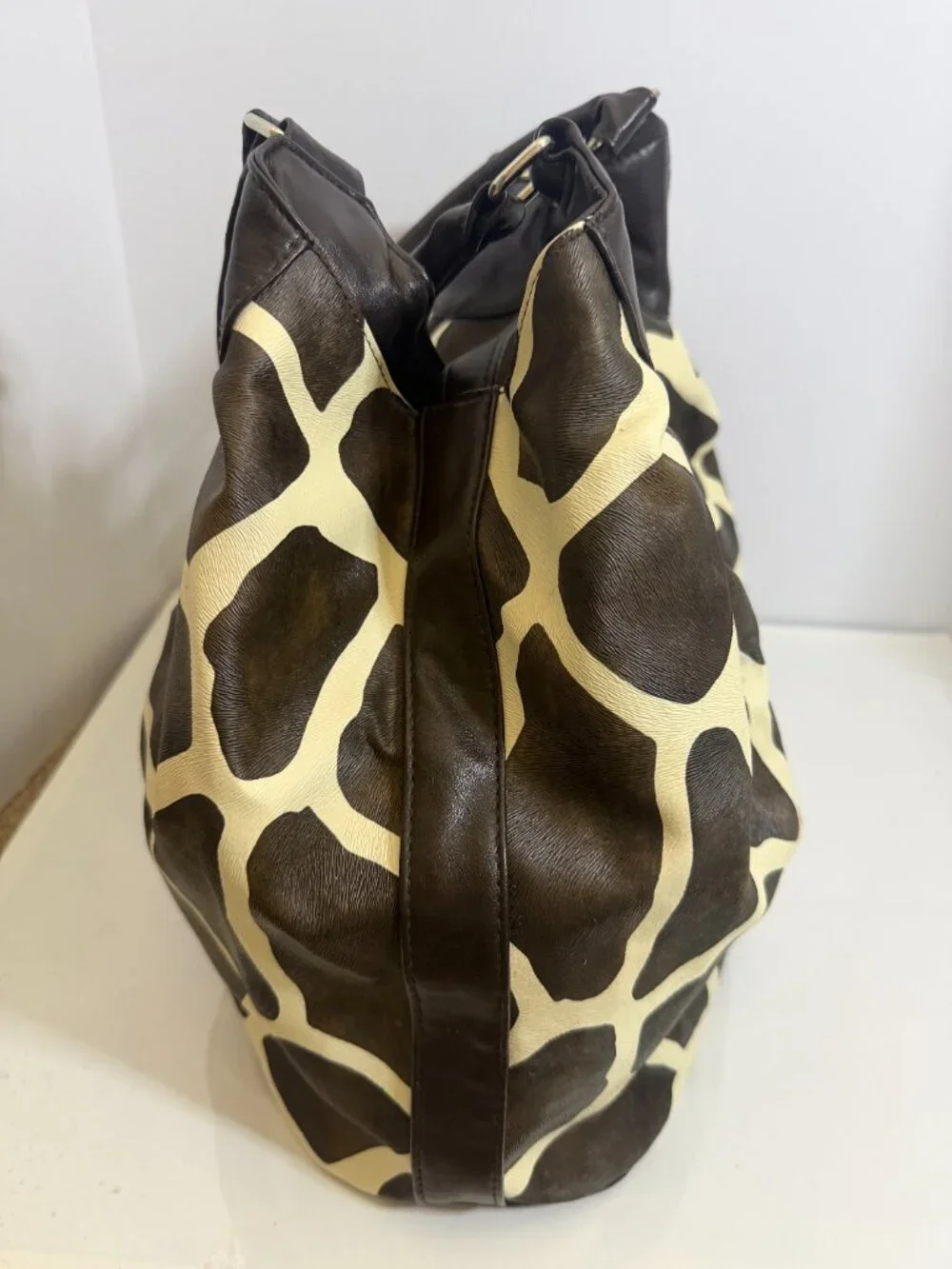 Payless Giraffe Print Hobo Bag